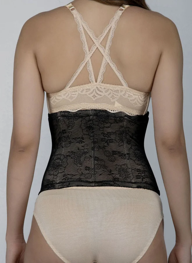 PRIZO PRIZO Self Design Floral Tummy Tucking Corset